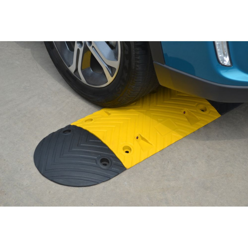 Pack ralentisseur type dos d'âne - Hauteur 7 cm - Vitesse max. 15 km/