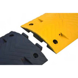 Pack ralentisseur type dos d'âne - Hauteur 7 cm - Vitesse max. 15 km/