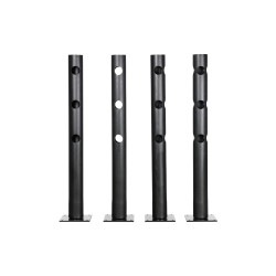 Barrière piétonne 3 lisses sur mesure D-Flexx Delta