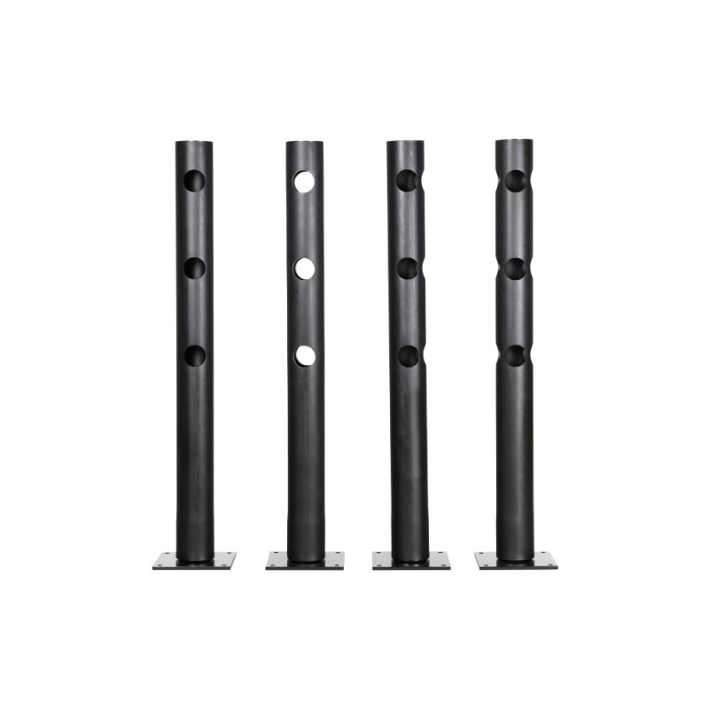 Barrière piétonne 3 lisses sur mesure D-Flexx Delta