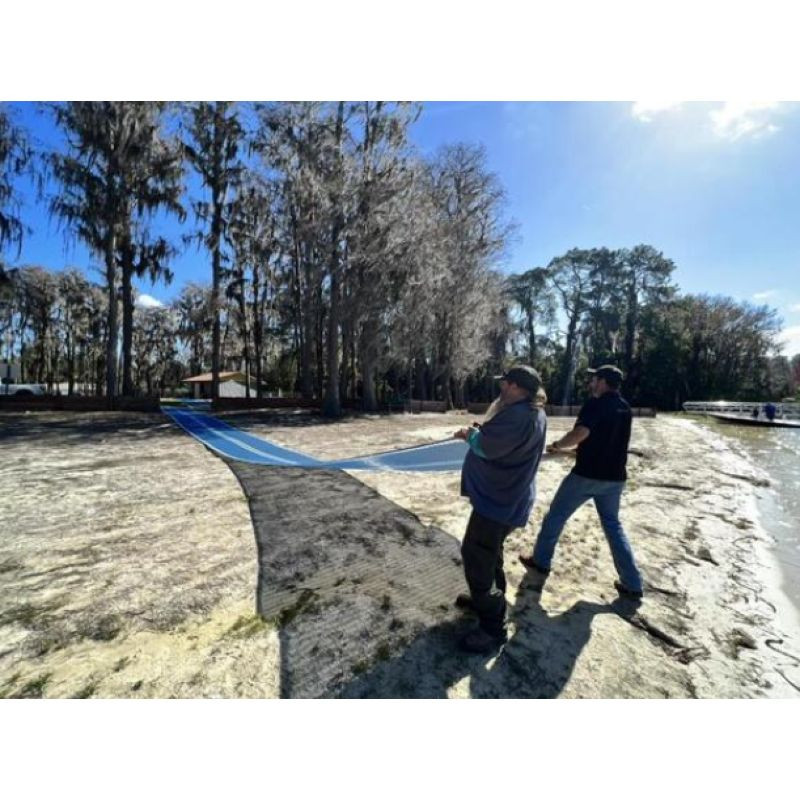 Tapis d'accès à la plage pour fauteuil roulant