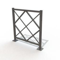 Barrière de ville losange - Cap Ferret