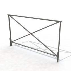 Barrière de ville avec main courante - Dune