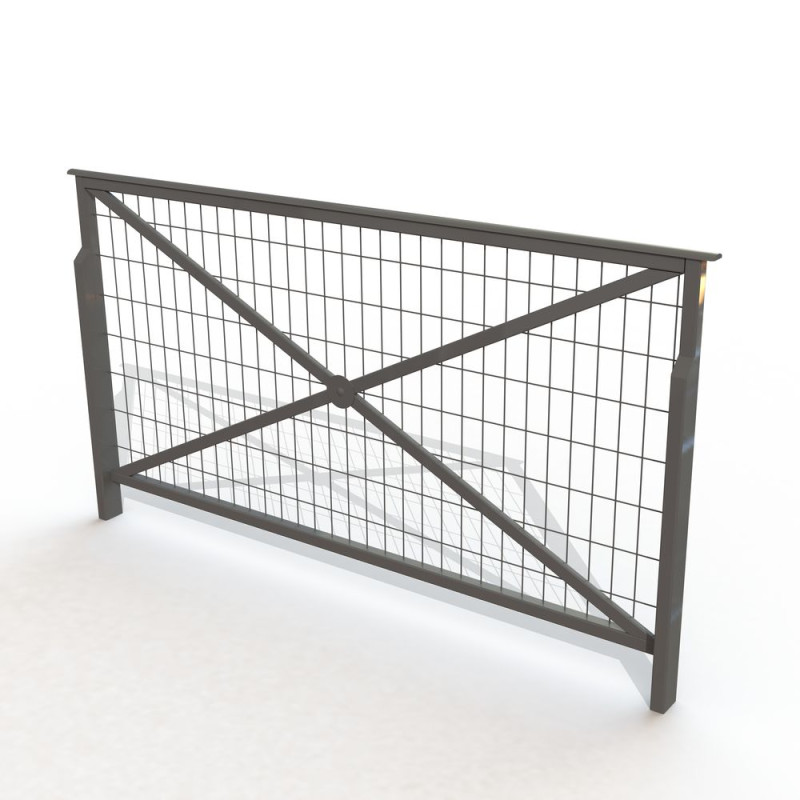 Barrière de rue Mérignac grillagée
