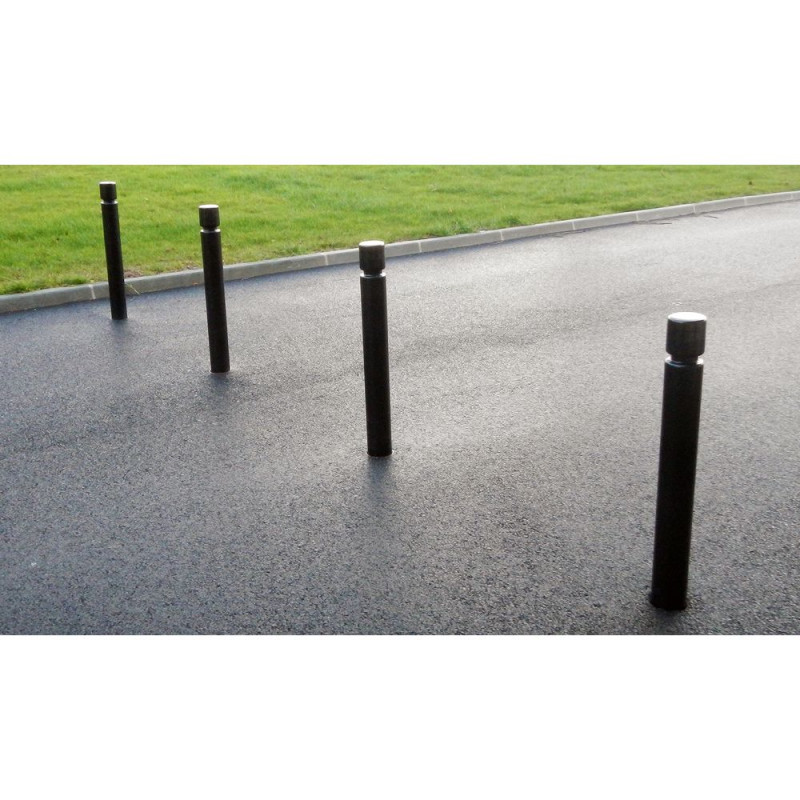 Potelet anti stationnement - Pommeau 1 gorge en acier