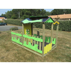 Cabane Mississipi avec ou sans terrasse