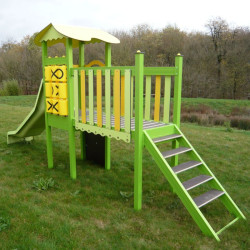 Structure de jeux Bouton d'Or Bambin Alu