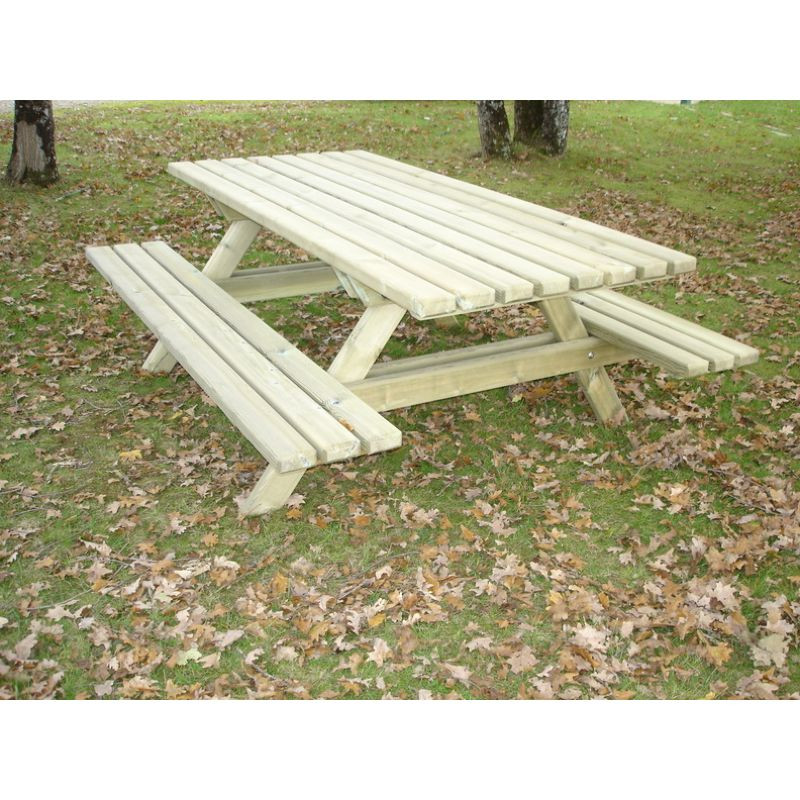Table pique nique accès handicapé 200 cm Chatenay Malabry