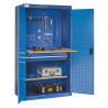Armoire pour charges lourdes - 2 tiroirs + 1 tablette + 1 plateau
