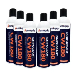 Pack 6 bombes aérosols 300 ml ignifuge bois CW 180