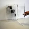 Boite sécurisée 32 emplacements téléphones - en plexiglas