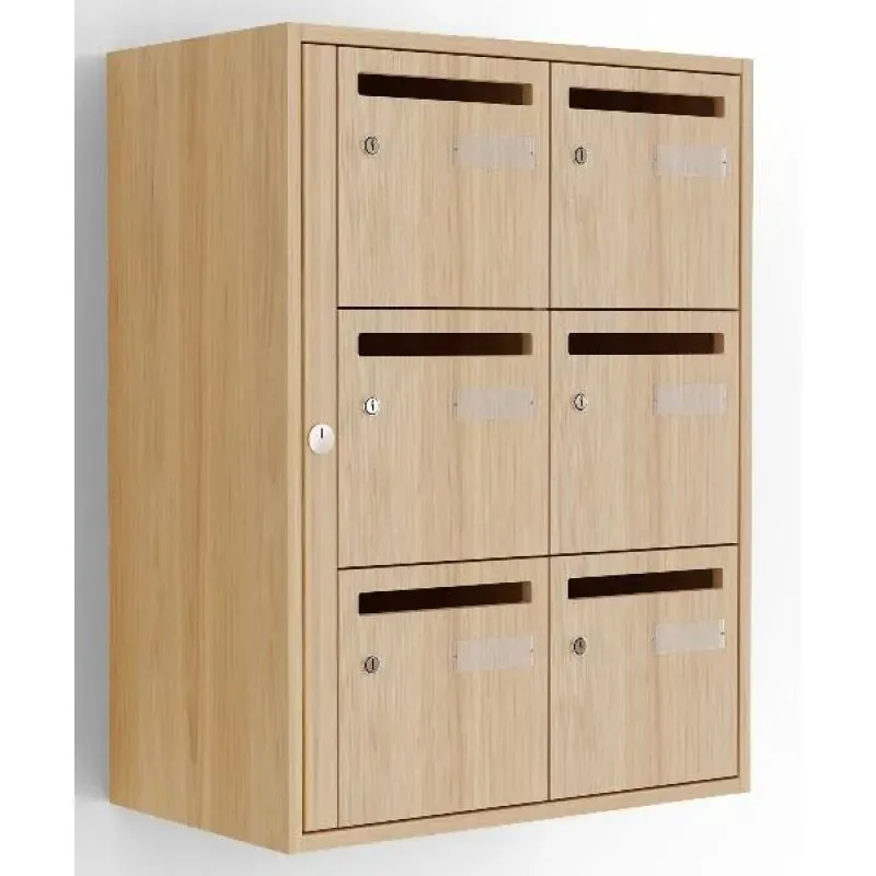 Boite aux lettres bois d'intérieur - Edelen Excellence bois classique