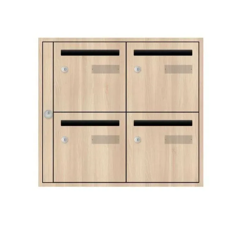 Boite aux lettres bois d'intérieur - Edelen Excellence bois classique