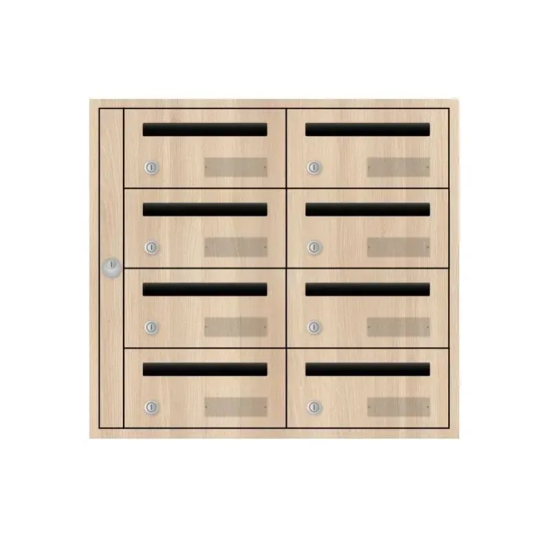 Boite aux lettres de rénovation en bois - Edelen Evidence