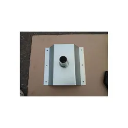 Tourillon acier conteneur poubelle 500l à 1000l Sulo - Lot de 2