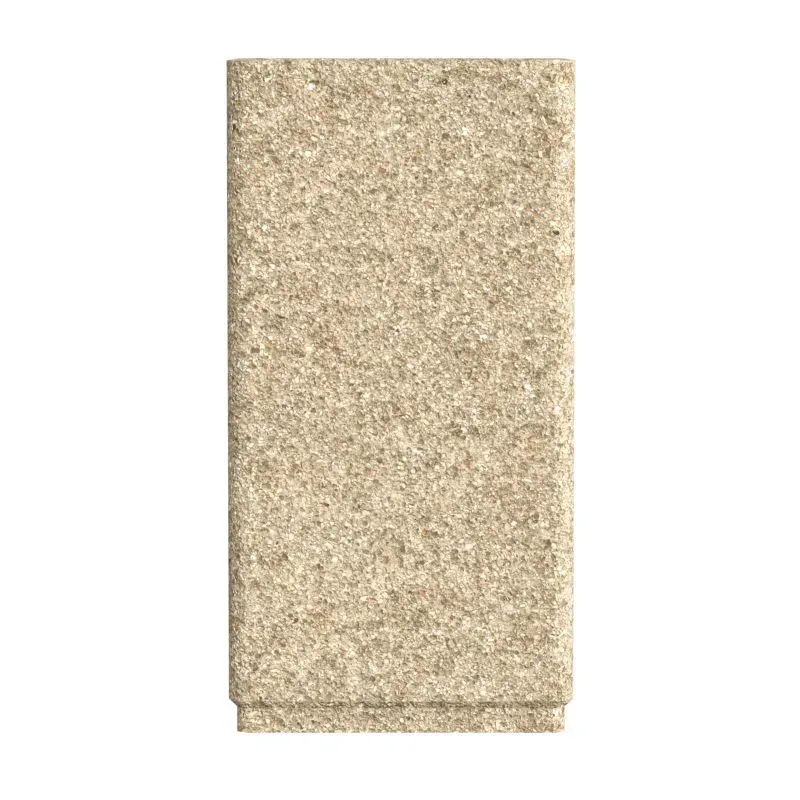 Poubelle de ville en béton Gravillon