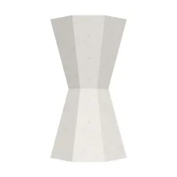 Cendrier béton sablier Cesar