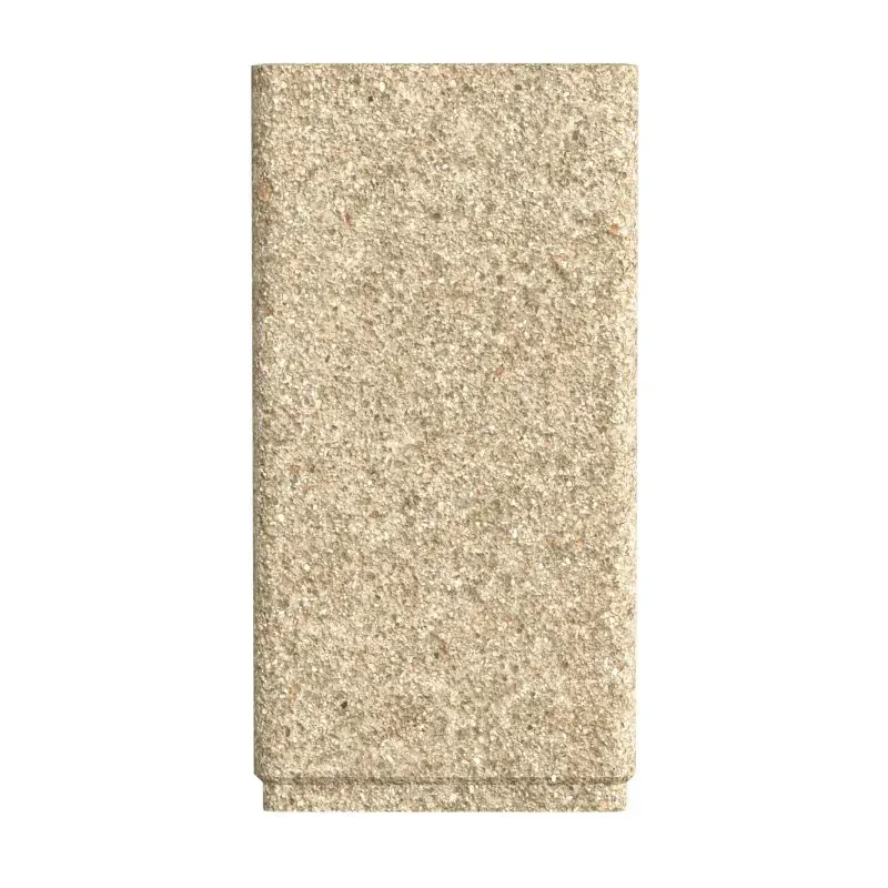 Poubelle de ville en béton Gravillon