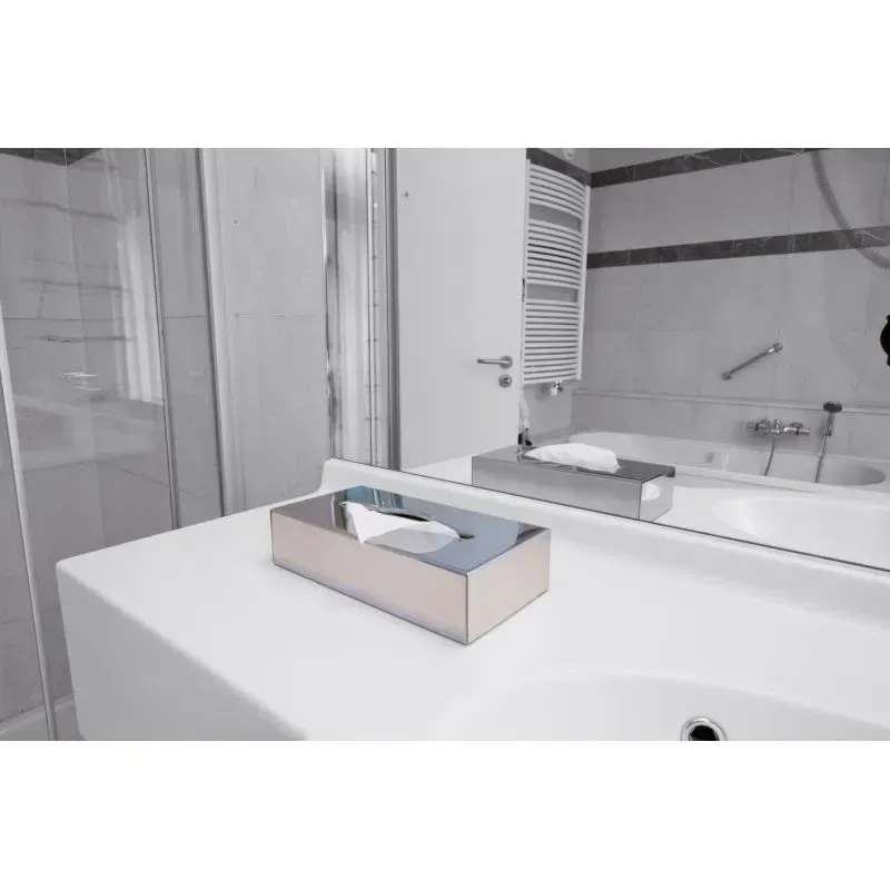 Distributeur en inox de mouchoirs 