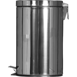 Poubelle ronde à pédale
