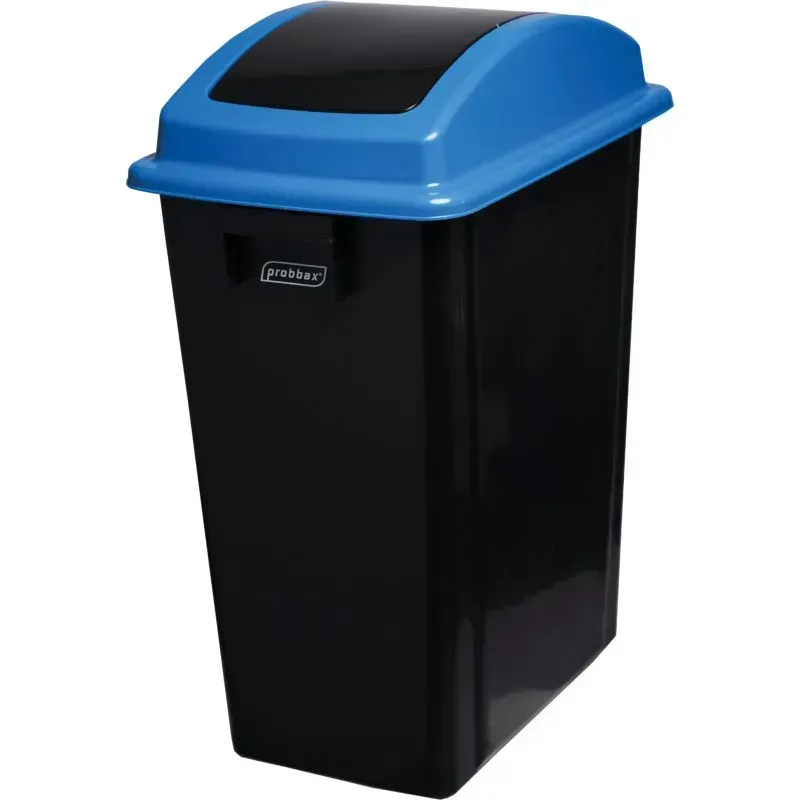 Poubelle de tri à couvercle basculant 40 litres