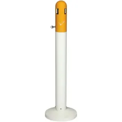 Cendrier sur pied style cigarette contenance 3 litres