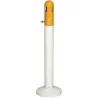 Cendrier sur pied style cigarette contenance 3 litres