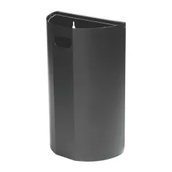 Collecteur mural demi lune