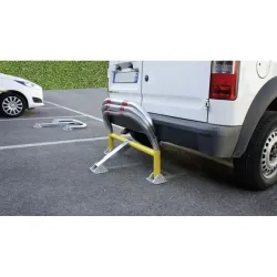 Arceau de parking rabattable avec amortisseurs de chocs Stopcrash