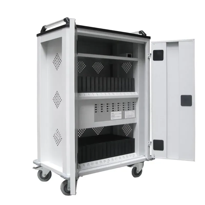 Servante mobile pour 32 tablettes &amp; 1 pc portable