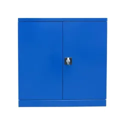 Armoire basse d'atelier avec portes battantes