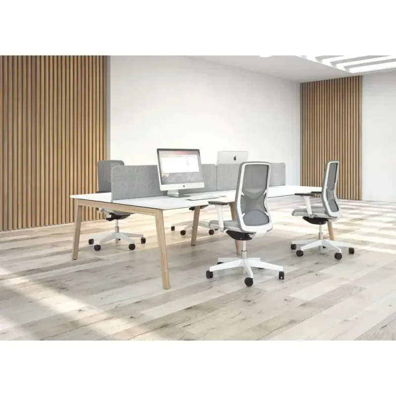 Bureau bench 2 personnes NET WOOD