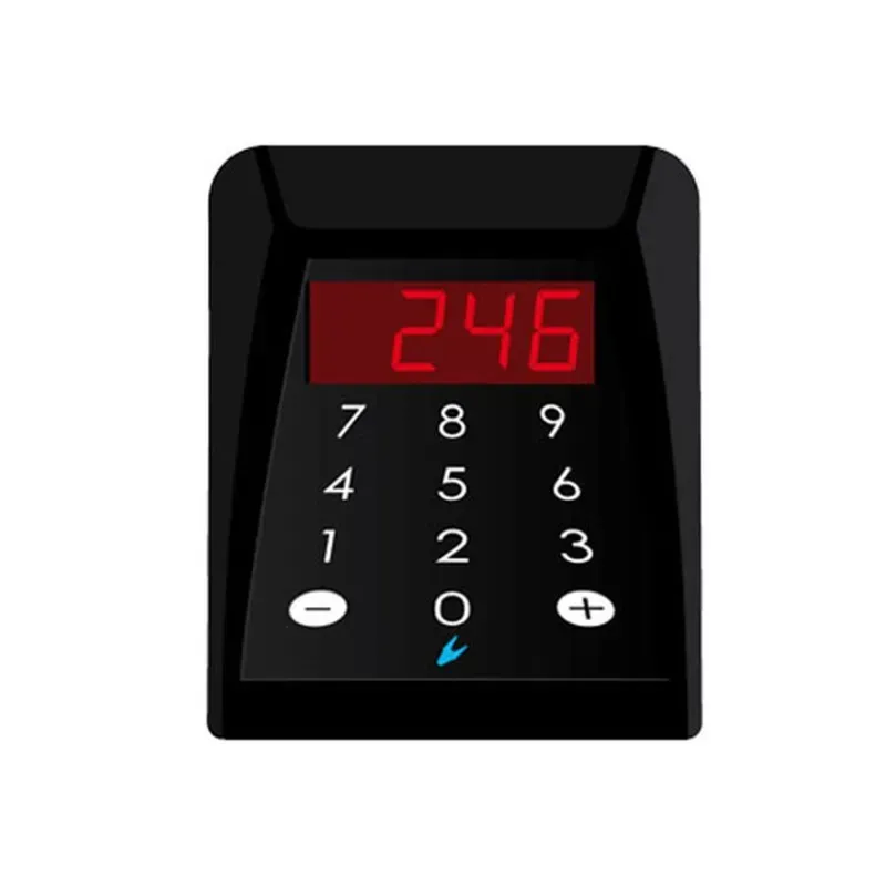 Clavier d'appel filaire pour afficheur file d'attente à 3 chiffres