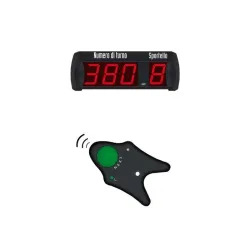 Kit gestion file d'attente sans fil 3 chiffres 1 guichet