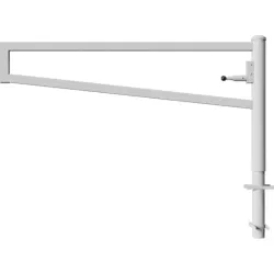 Barrière pivotante avec verrouillage automatique