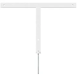 Fixation panneau pour portique limiteur de hauteur