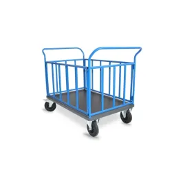 Chariot à 4 ridelles tubulaires