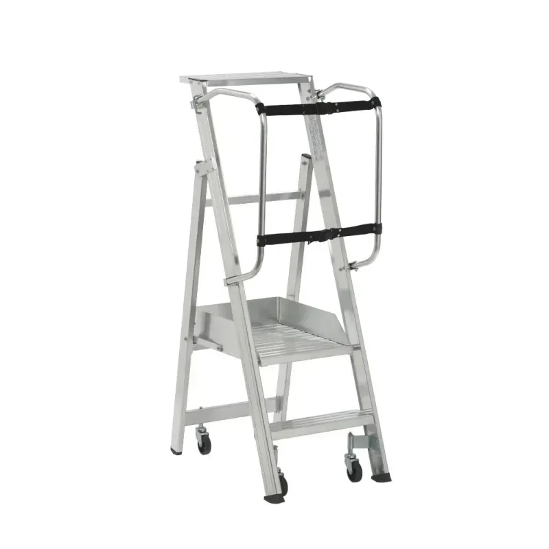 Marche pied 2 marches mobiles &amp; pliables