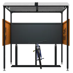 Abri ajouré Parkéo pour stationnement vélo