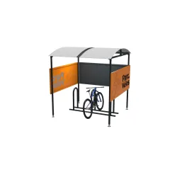 Abri ajouré Parkéo pour stationnement vélo