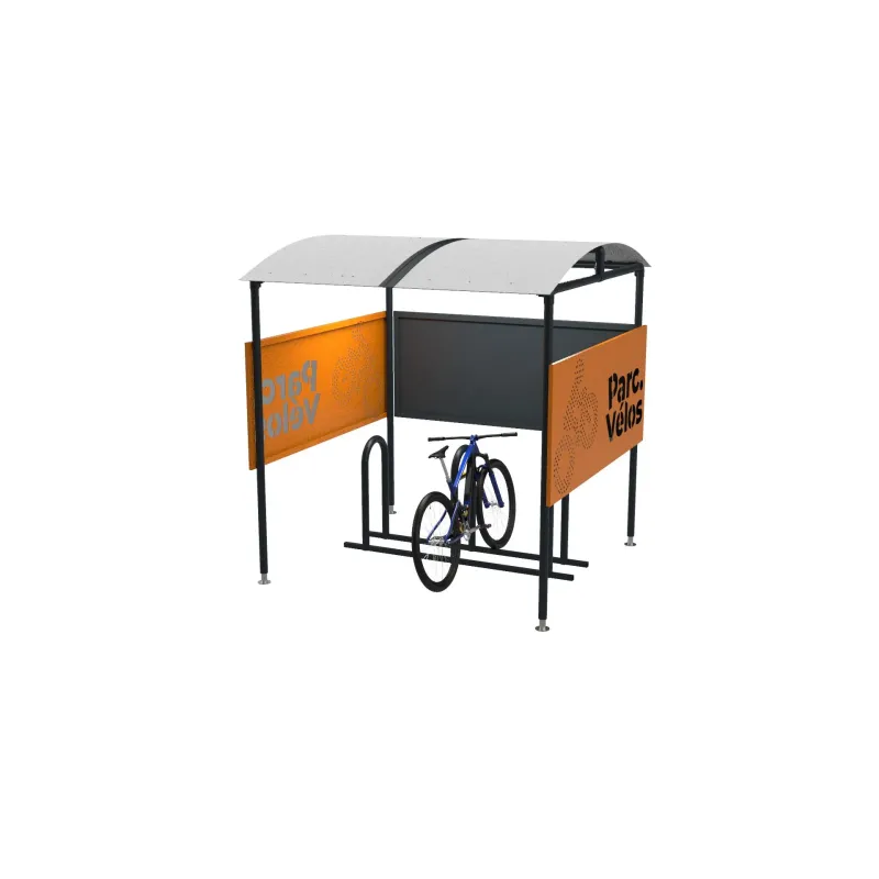 Abri ajouré Parkéo pour stationnement vélo