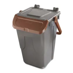 Poubelle de tri en plastique recyclé empilable - Duck