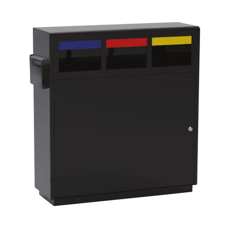 Cendrier à fixer sur poubelle de tri séléctif Medial Verona et Amster