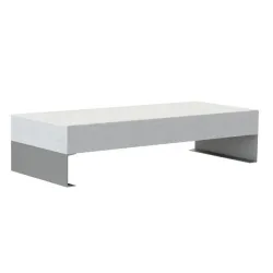 Magourban Bloop banc en béton droit avec pieds acier