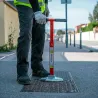Mini lève plaque d'égoût aimanté - Mini Liftplaq plus