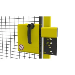 Serrure pour cloison de protection X-Guard