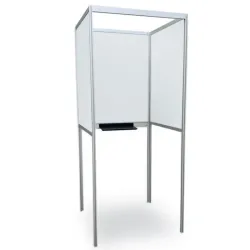 Isoloir de vote pliant