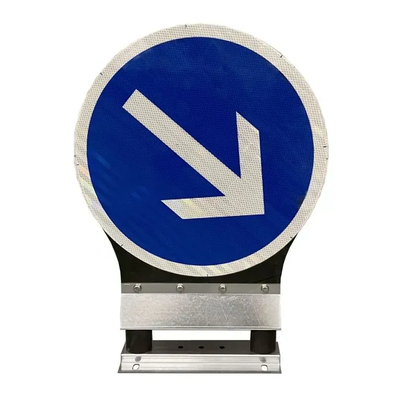 Panneau balise B21A1 autorelevable