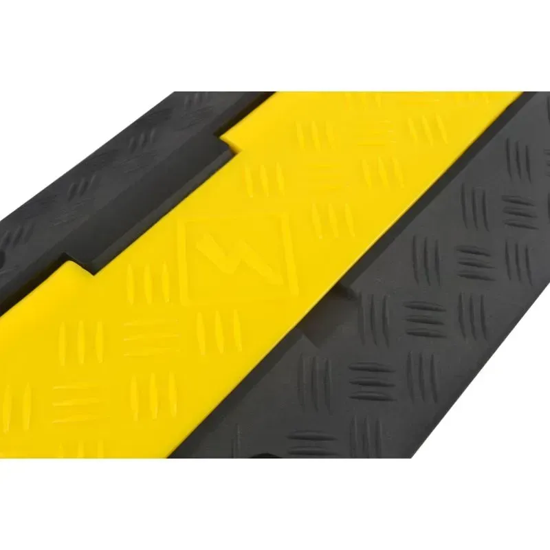 Ralentisseur passe câbles caoutchouc - 2 câbles