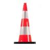 Cône de chantier K5A 5.2 kg hauteur 75 cm - Embase PVC recyclé